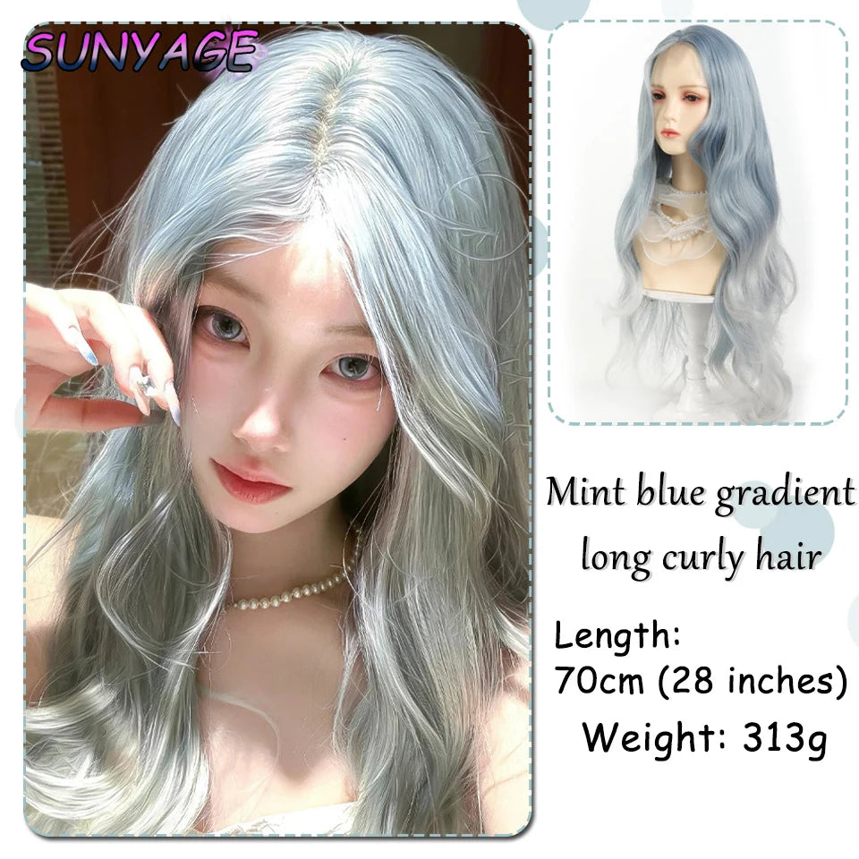 Cosplay Headband Wigs Synthetic