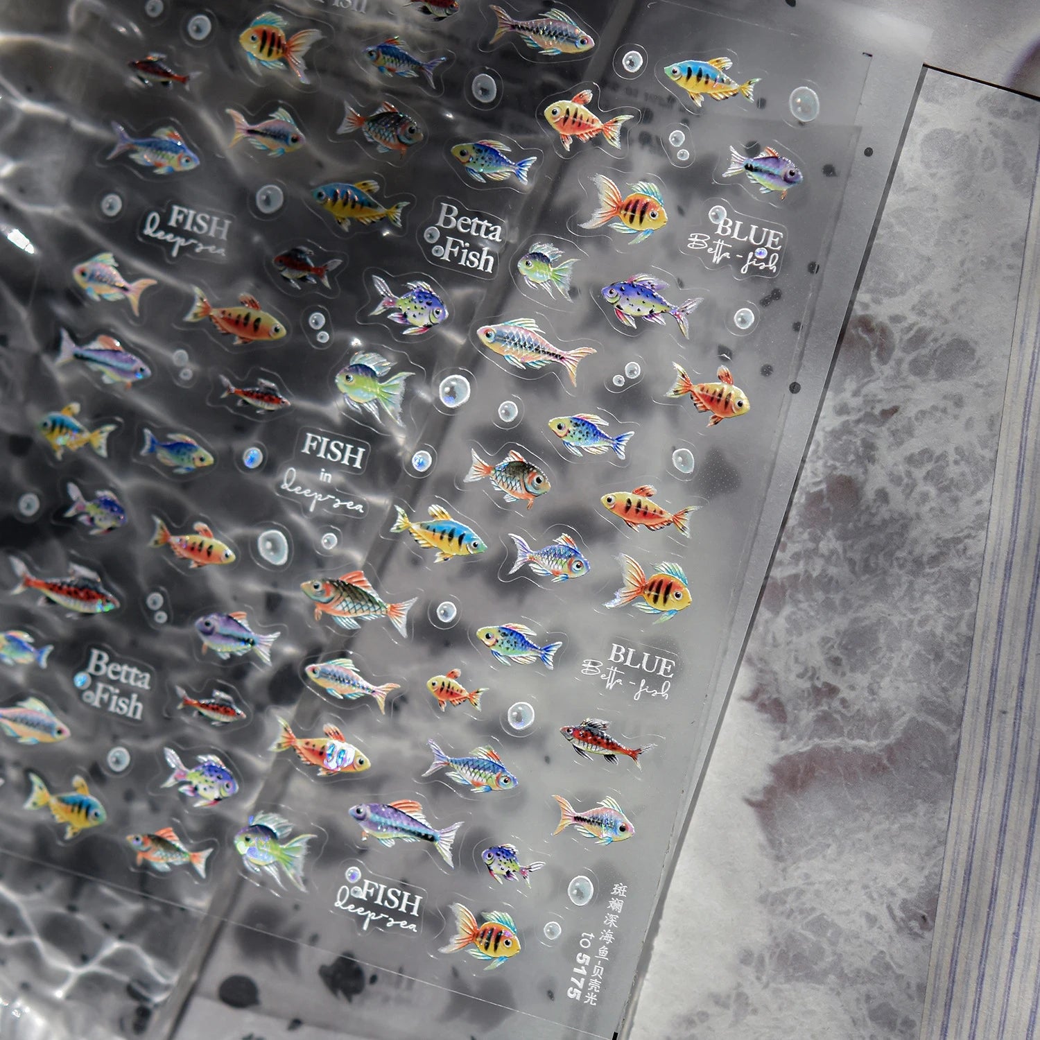 Vintage Clocks 5D Nail Art Stickers Abstract Prints