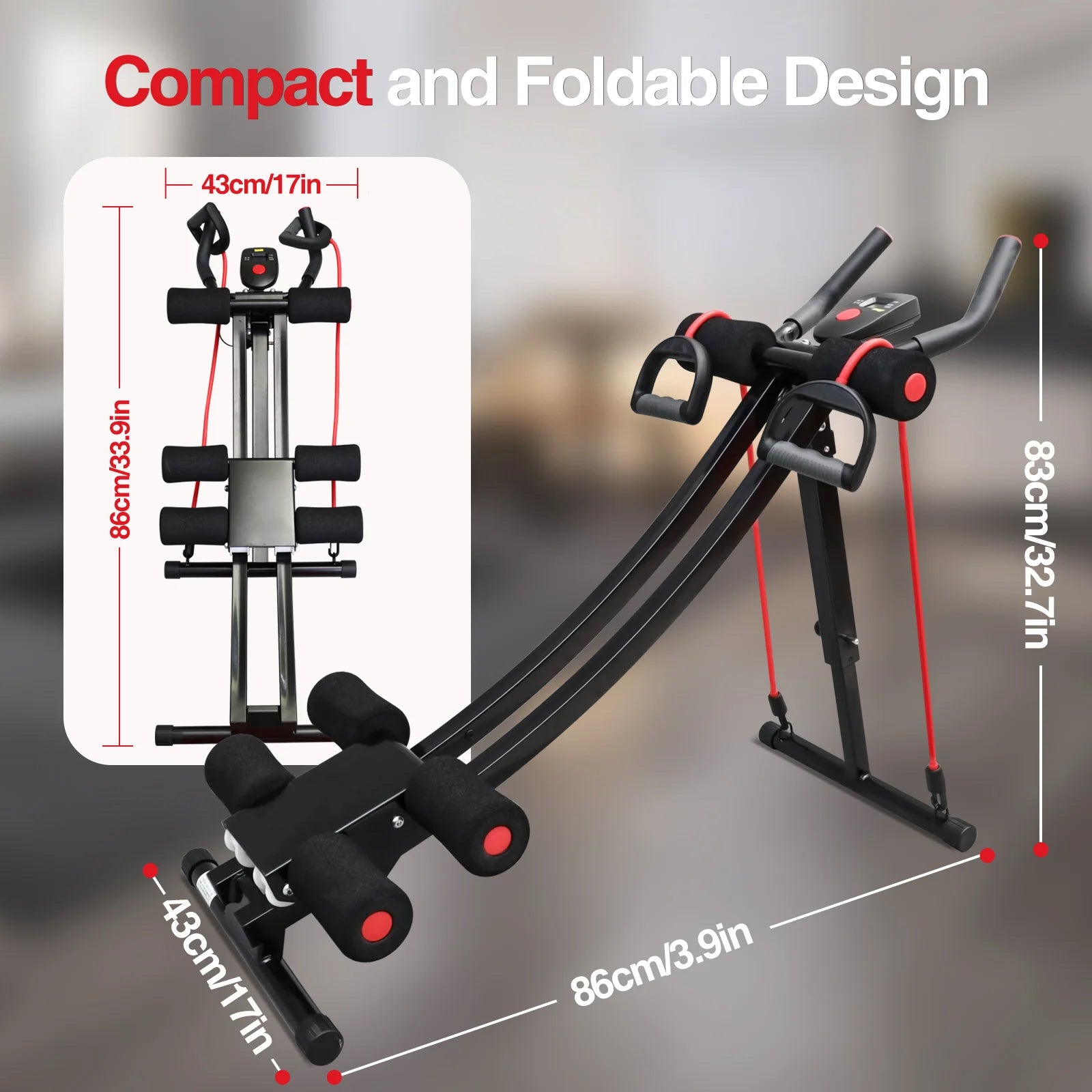 Foldable Ab Machine