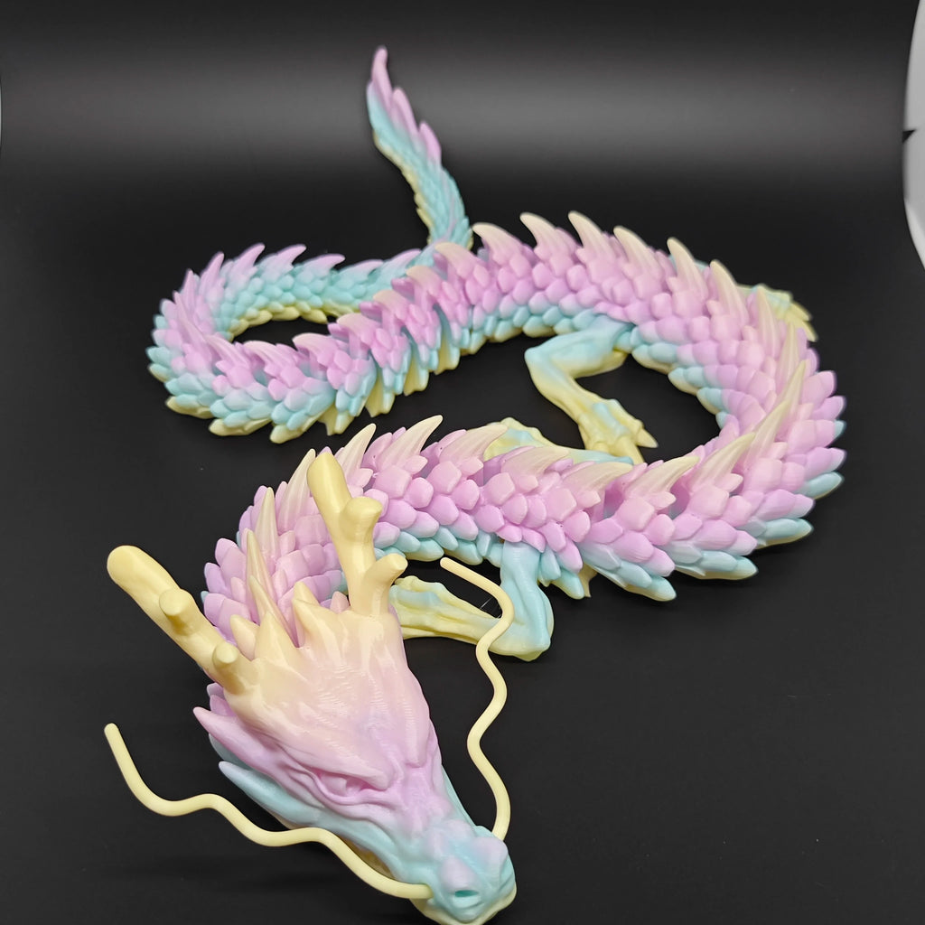 88CM 3D Printed Gem Dragon Crystal Fidget Toy