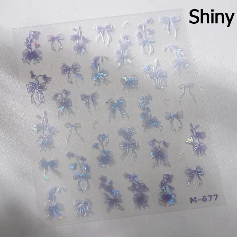 5D Elegant Nail Art Stickers