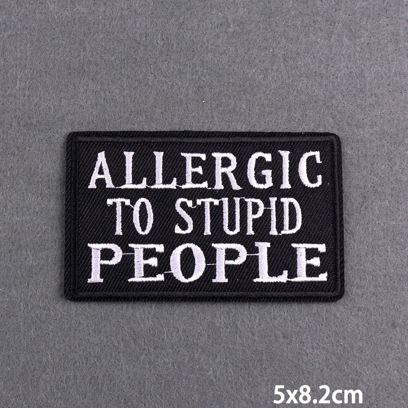 Book Club Iron On Patches