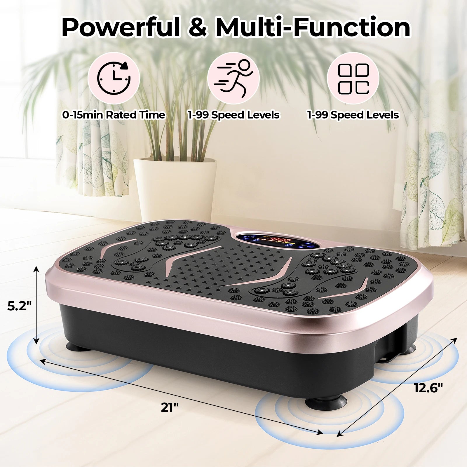 Vibration Plate Exercise Machine Home Training Equipment