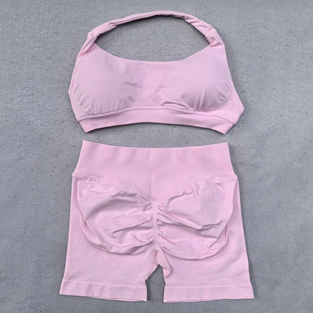 2 Pieces Seamless Yoga Set