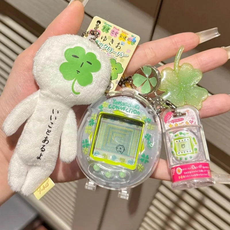 2025 New Bandai Tamagotchi Four-Leaf Clover & Bubble Tea Series