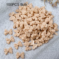 50/100pcs Kawaii Bow Nail Charm 3D