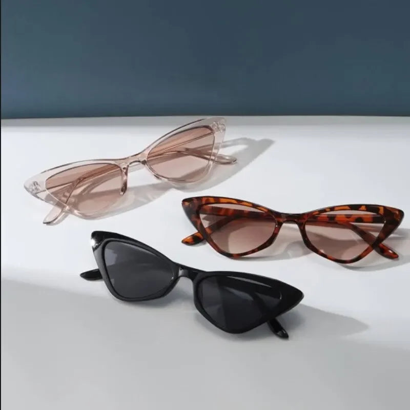 3 Pairs Set Small Cat Eye Sunglasses