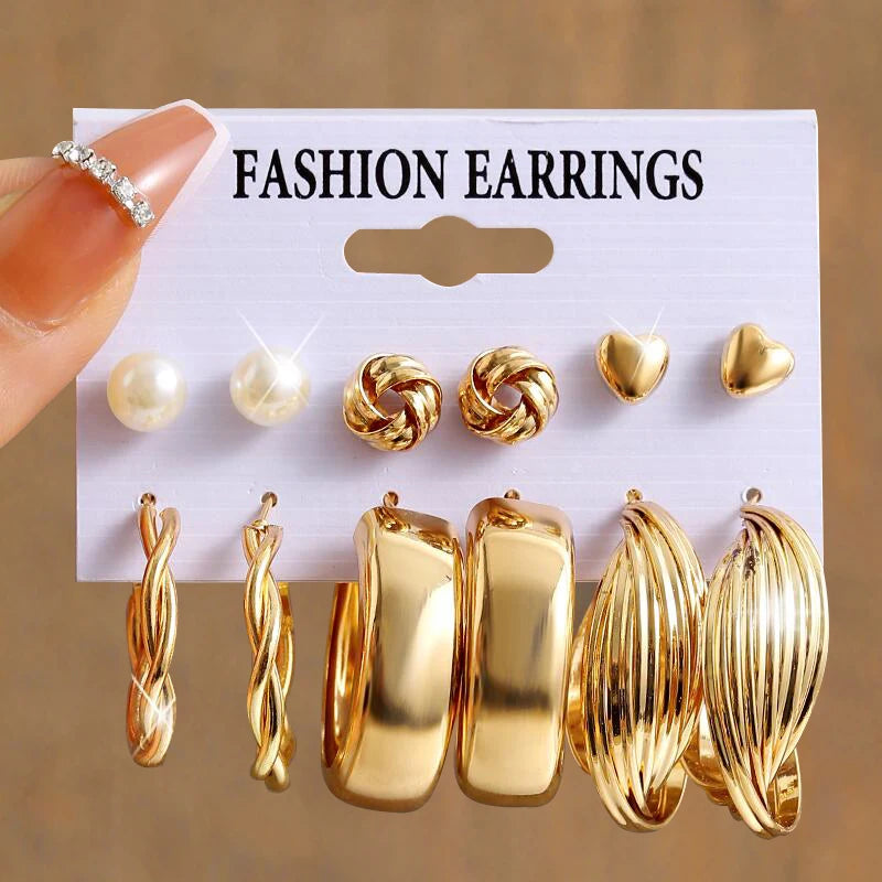 17KM Vintage Earrings Set