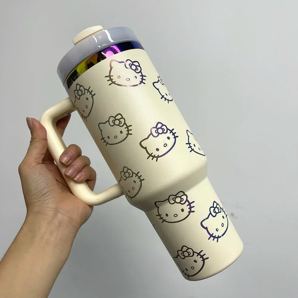 40oz Stainless Steel Hello Kitty Insulated Cup