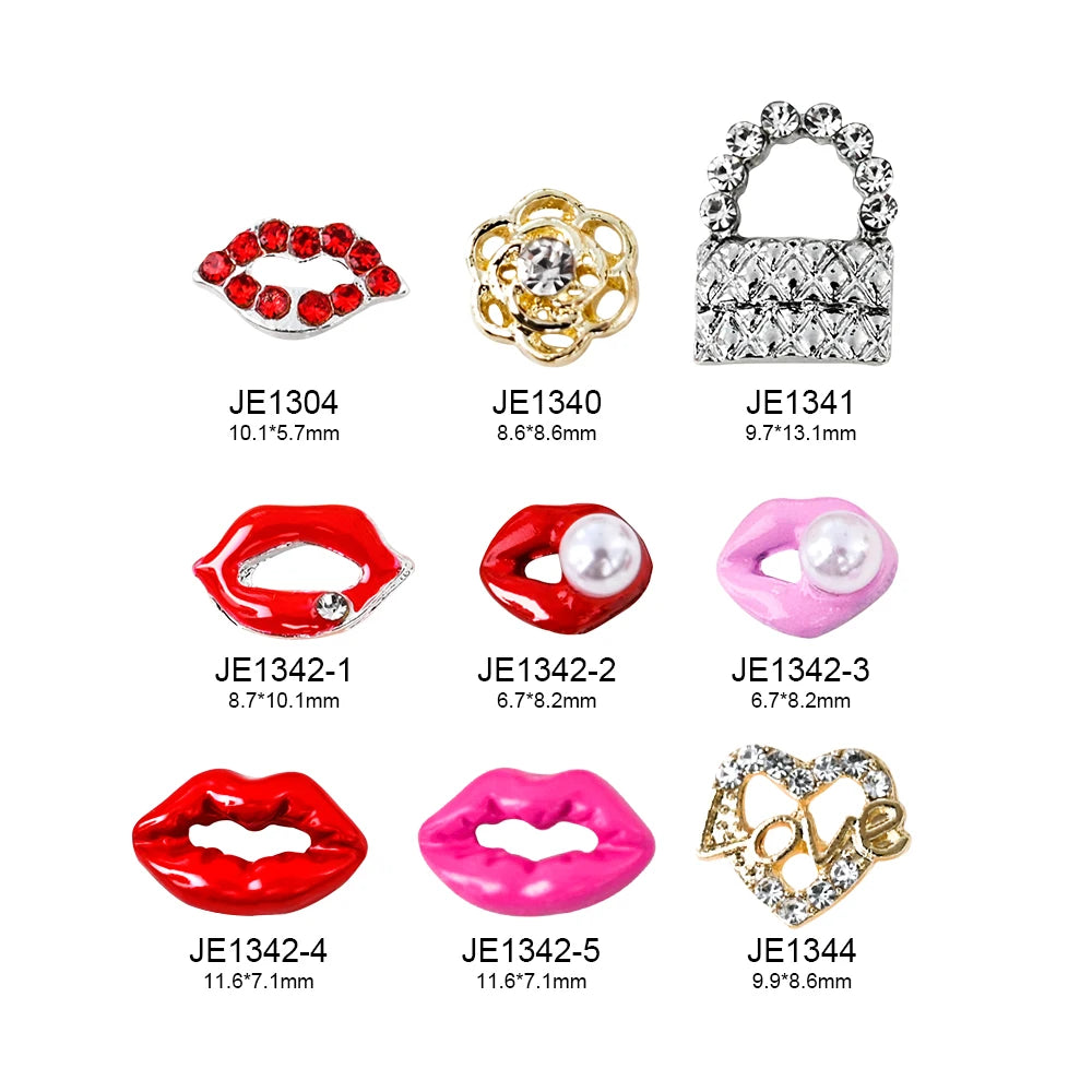 3D Nail Charms