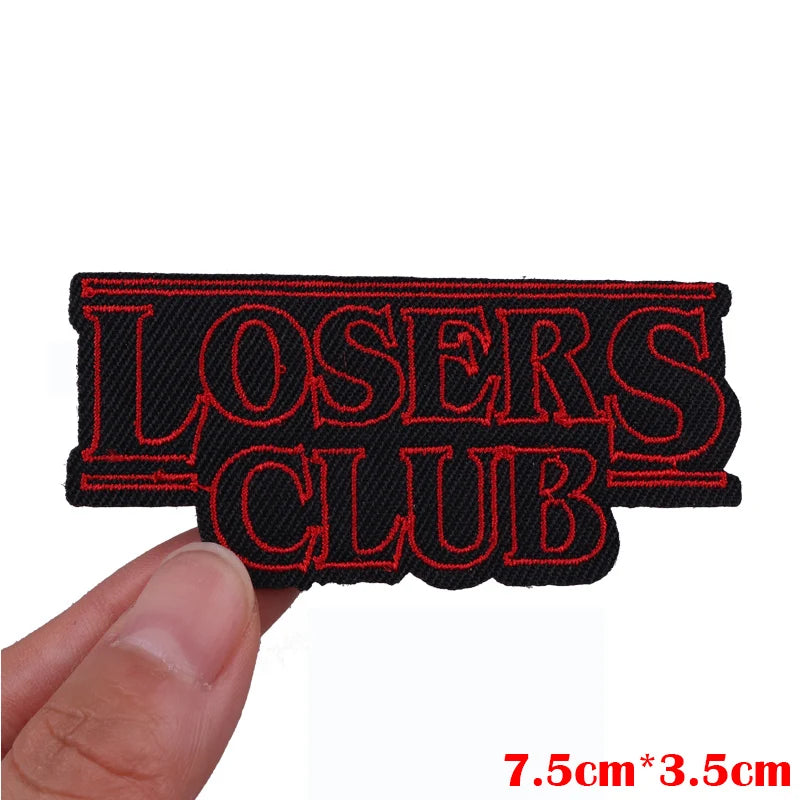 Personality Slogan Embroidered Patches