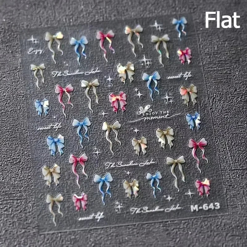 5D Elegant Nail Art Stickers