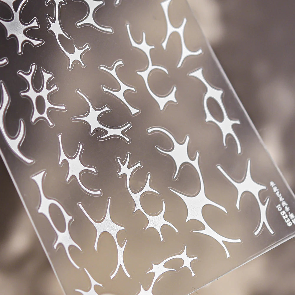 5D Nail Art Sticker Self Adhesive Decoration Manicure Decals