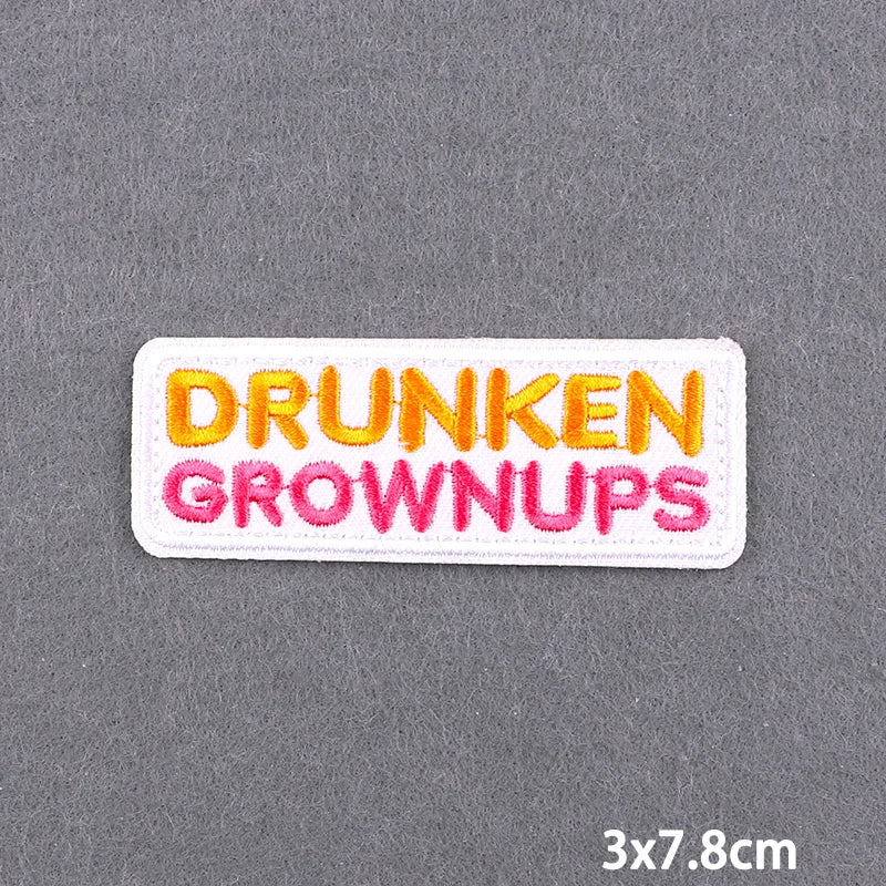 Book Club Iron On Patches