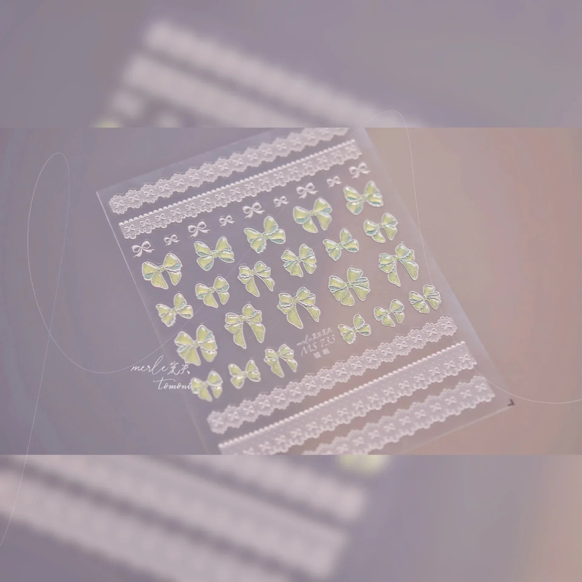 5D Elegant Nail Art Stickers