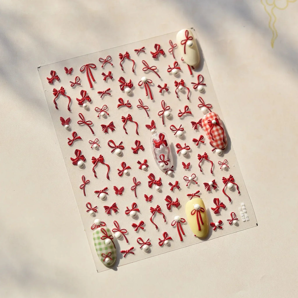 5D Elegant Nail Art Stickers