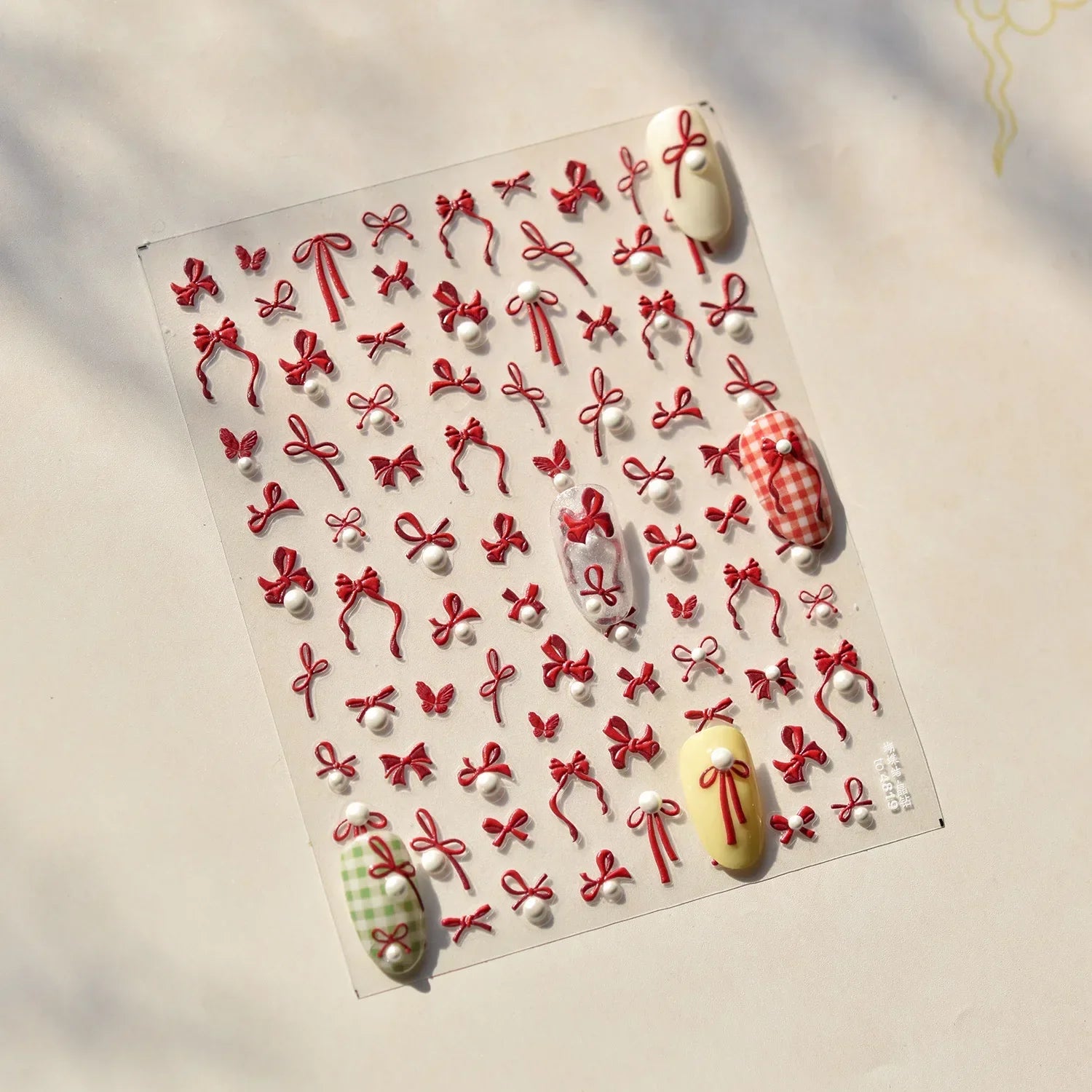 5D Elegant Nail Art Stickers