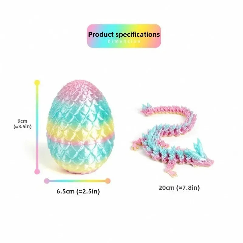 Rotatable 3D Mystery Dragon Egg