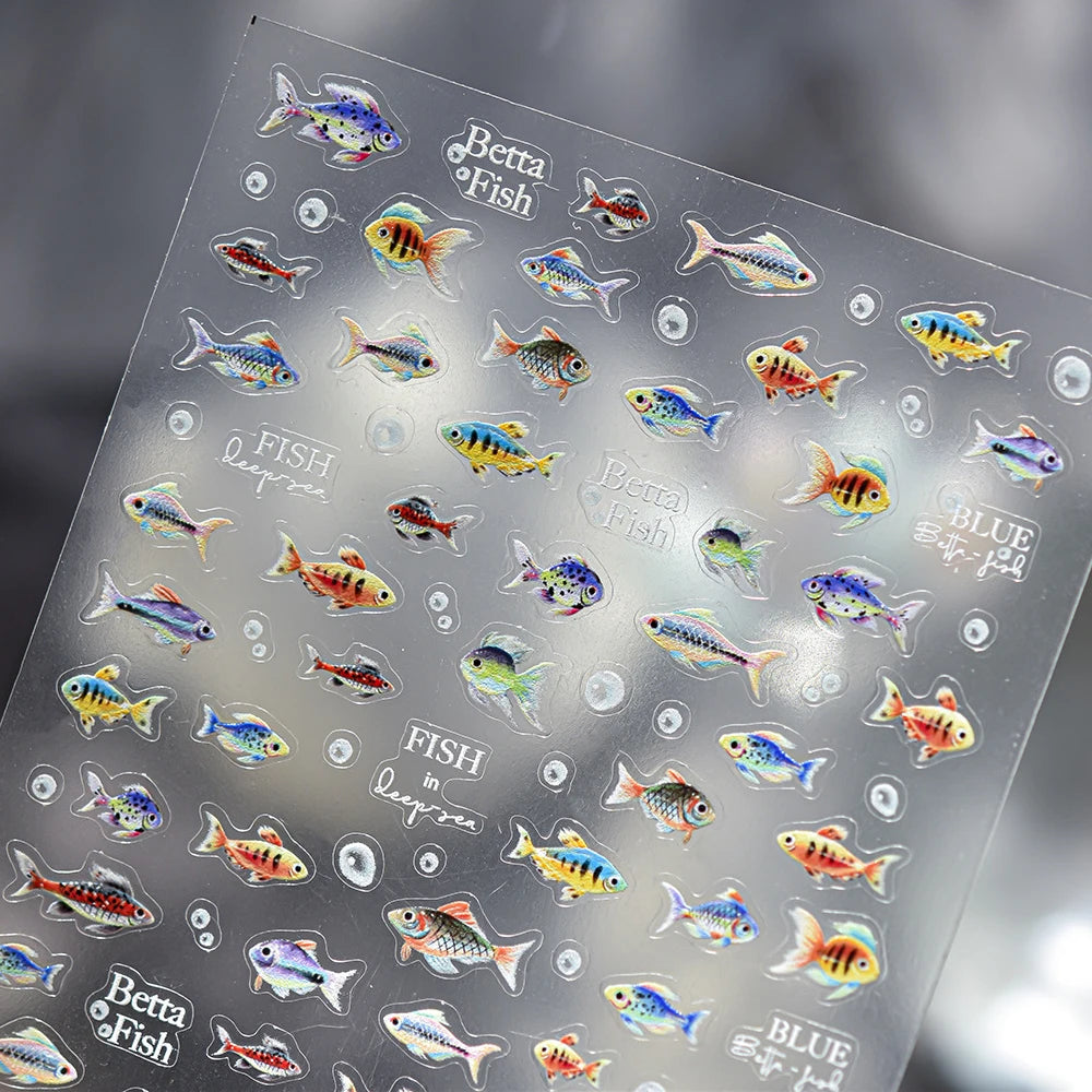 Vintage Clocks 5D Nail Art Stickers Abstract Prints