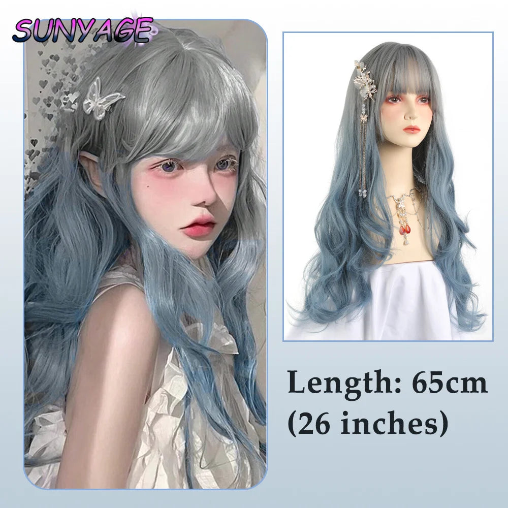 Cosplay Headband Wigs Synthetic