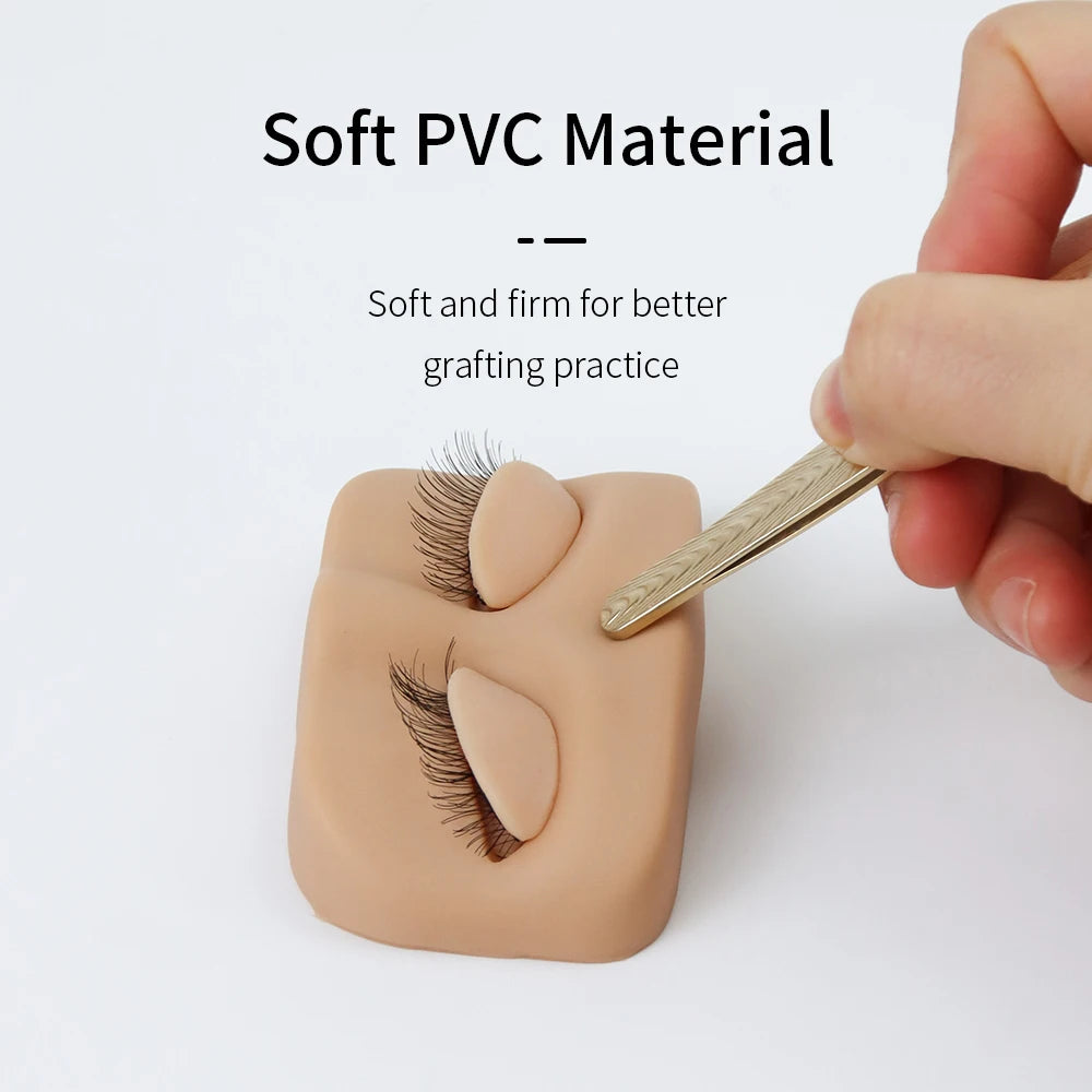 Mini Lash Flat Model Head