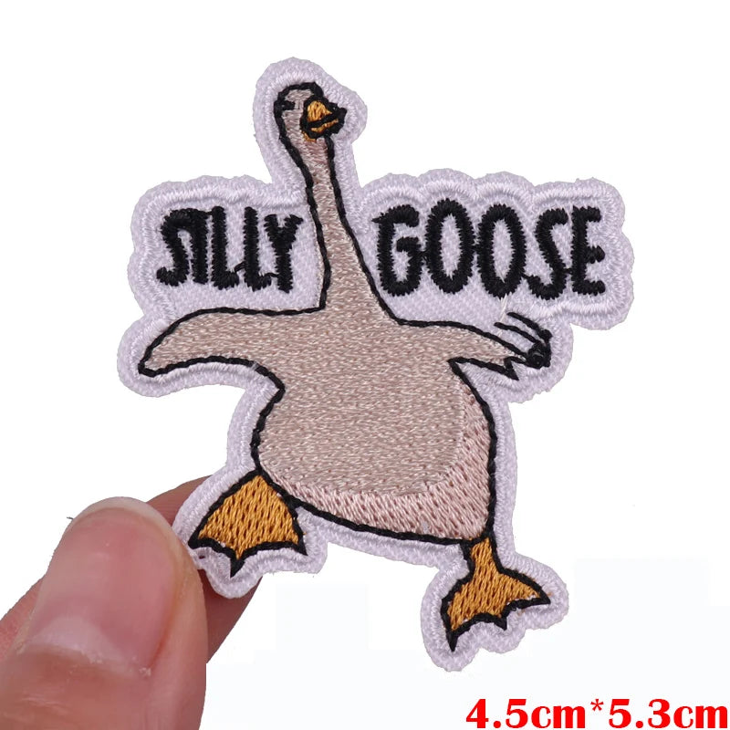 Personality Slogan Embroidered Patches