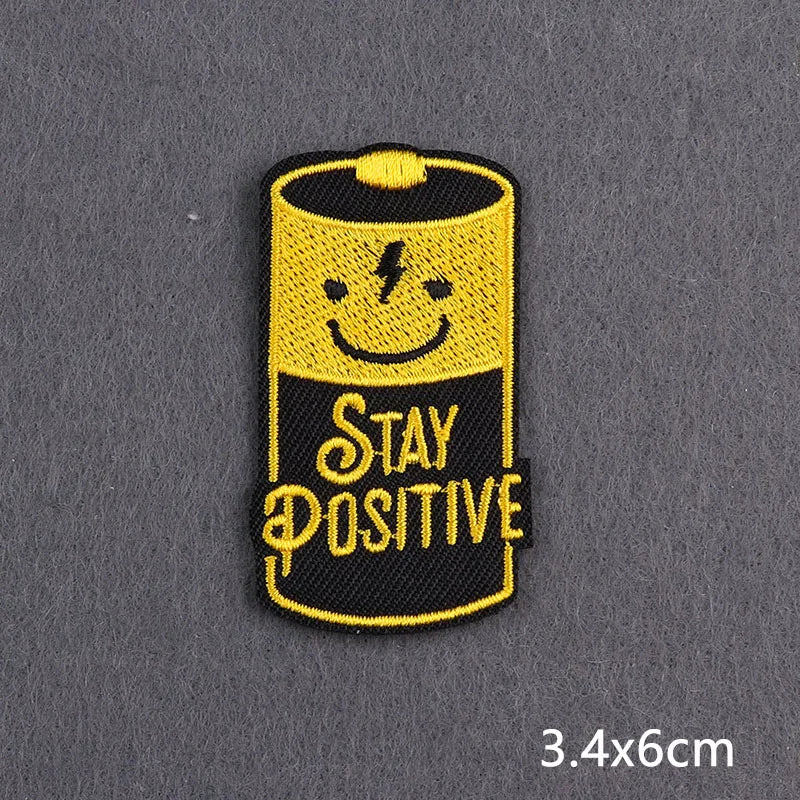 Book Club Iron On Patches