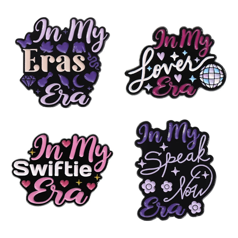 Funny Humorous Daily Proverbs Enamel Pins