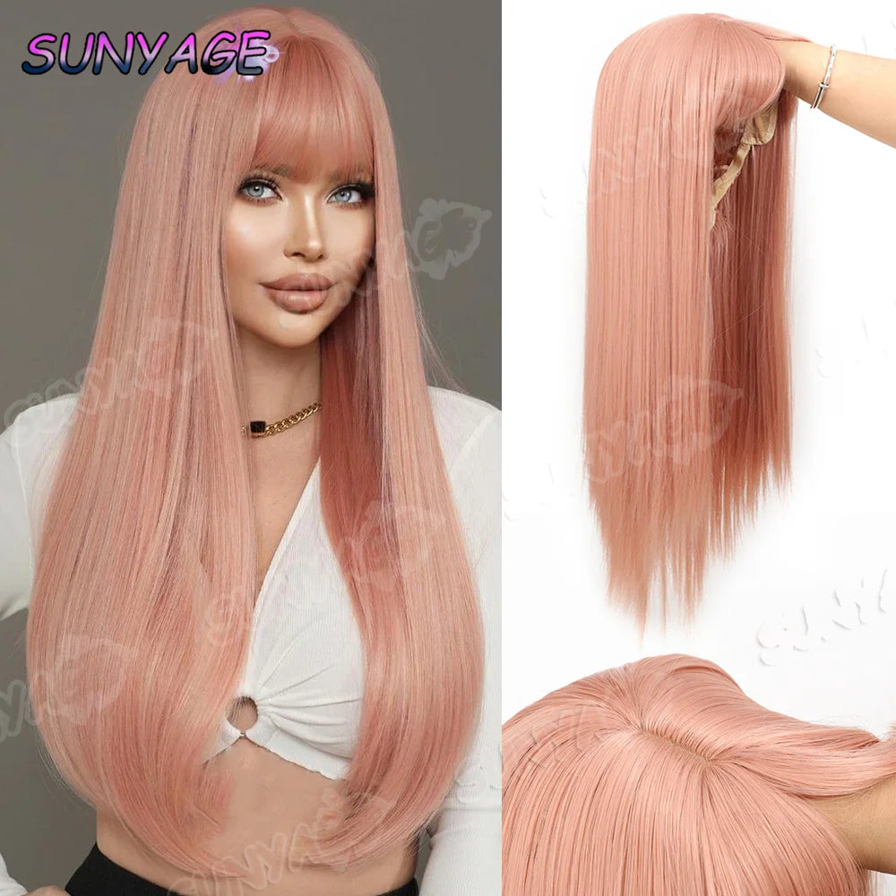 Cosplay Headband Wigs Synthetic