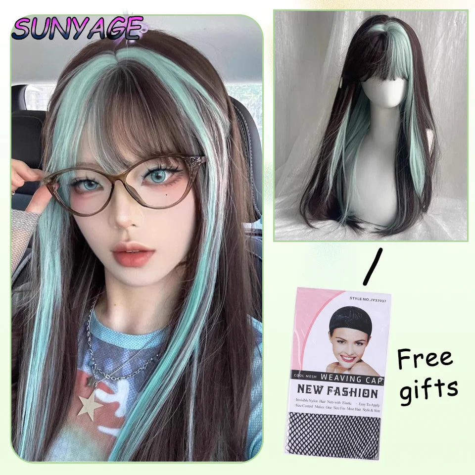 Cosplay Headband Wigs Synthetic