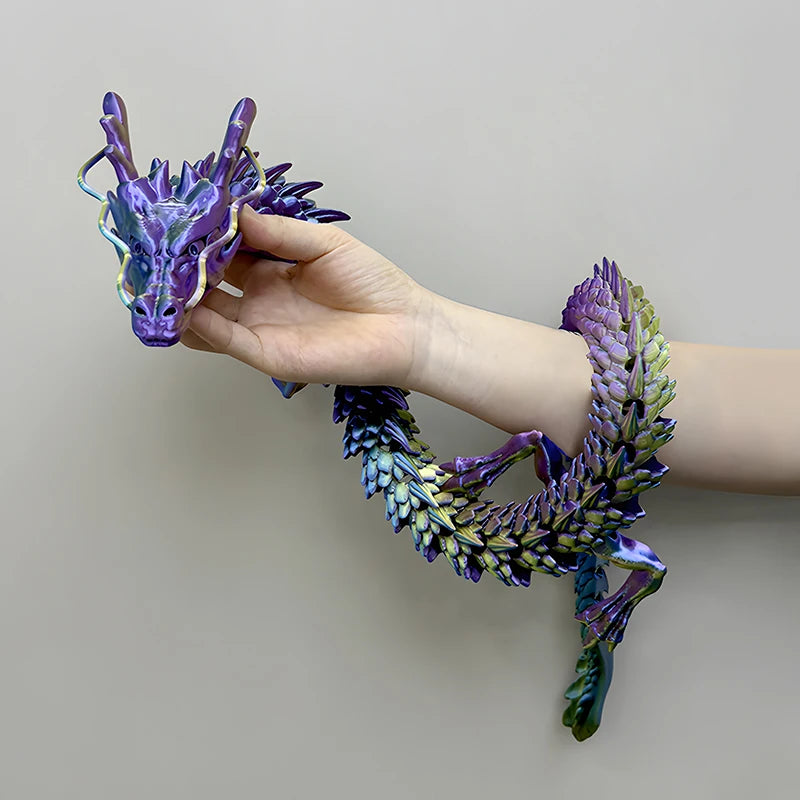 88CM 3D Printed Gem Dragon Crystal Fidget Toy