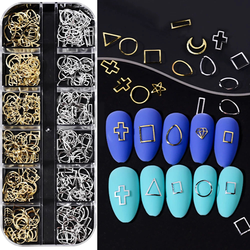 Ocean Starfish Shell Nail Charms