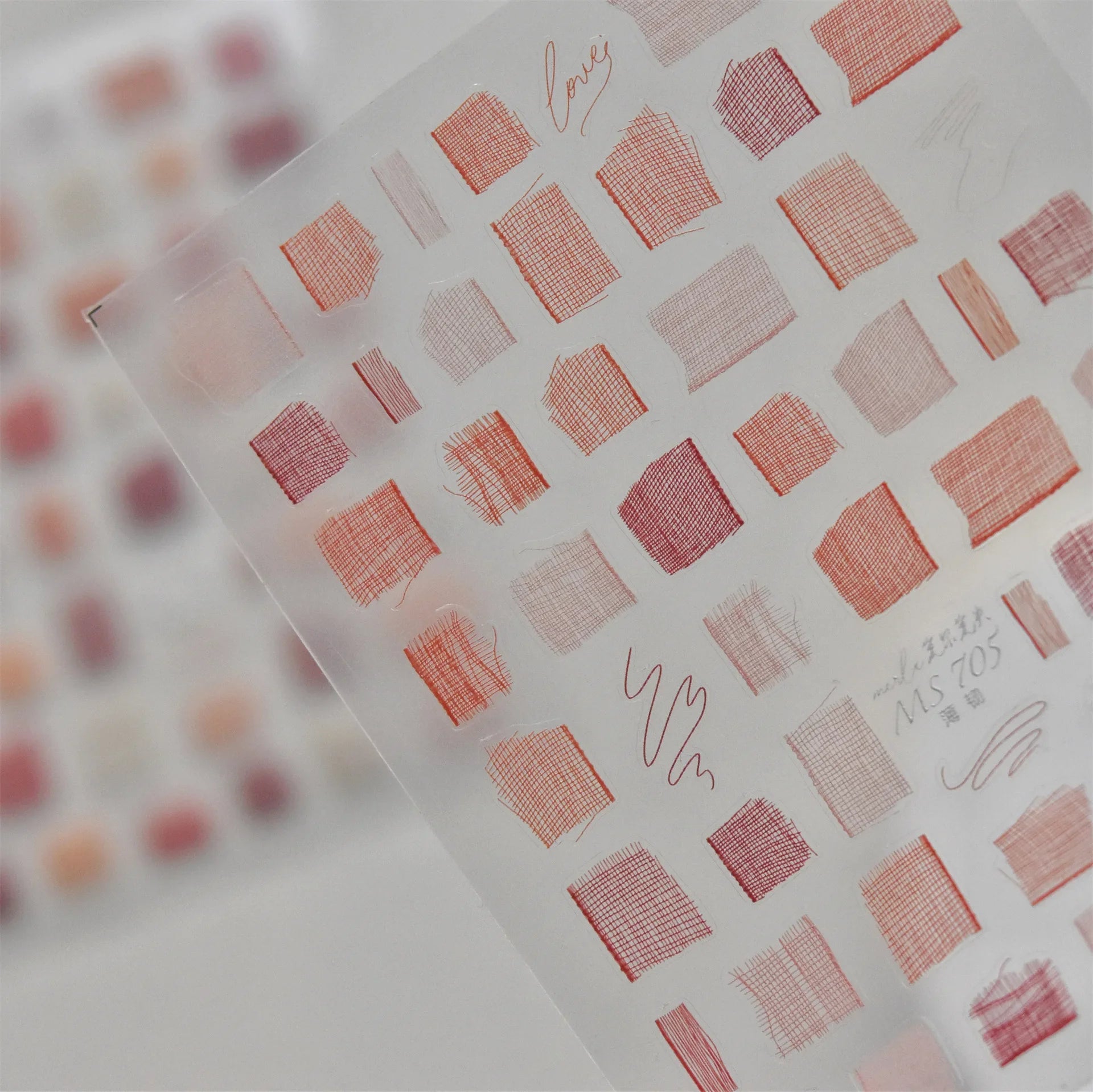 5D Nail Art Sticker Self Adhesive Decoration Manicure Decals