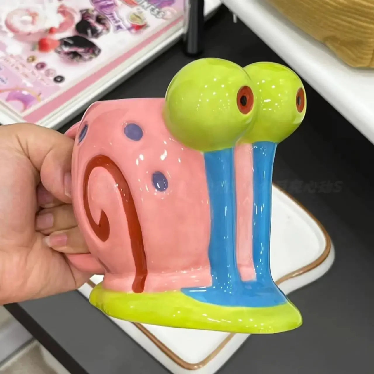 260ML Snail Ceramic Coffee Mug