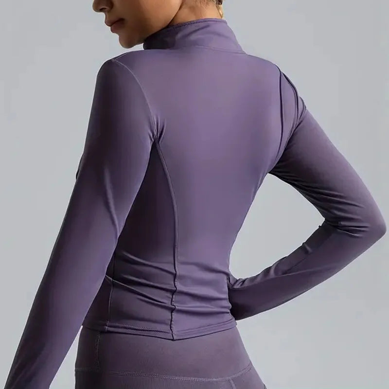 Zip-Up Lightweight Stretchy Running Jacket
