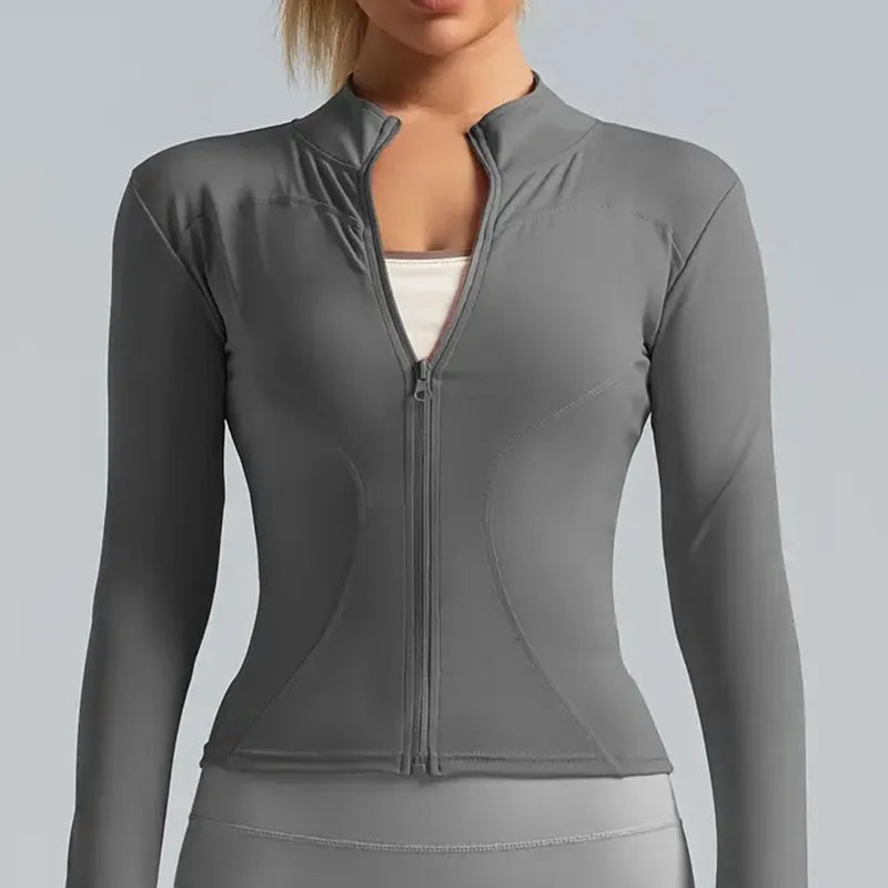 Zip-Up Lightweight Stretchy Running Jacket