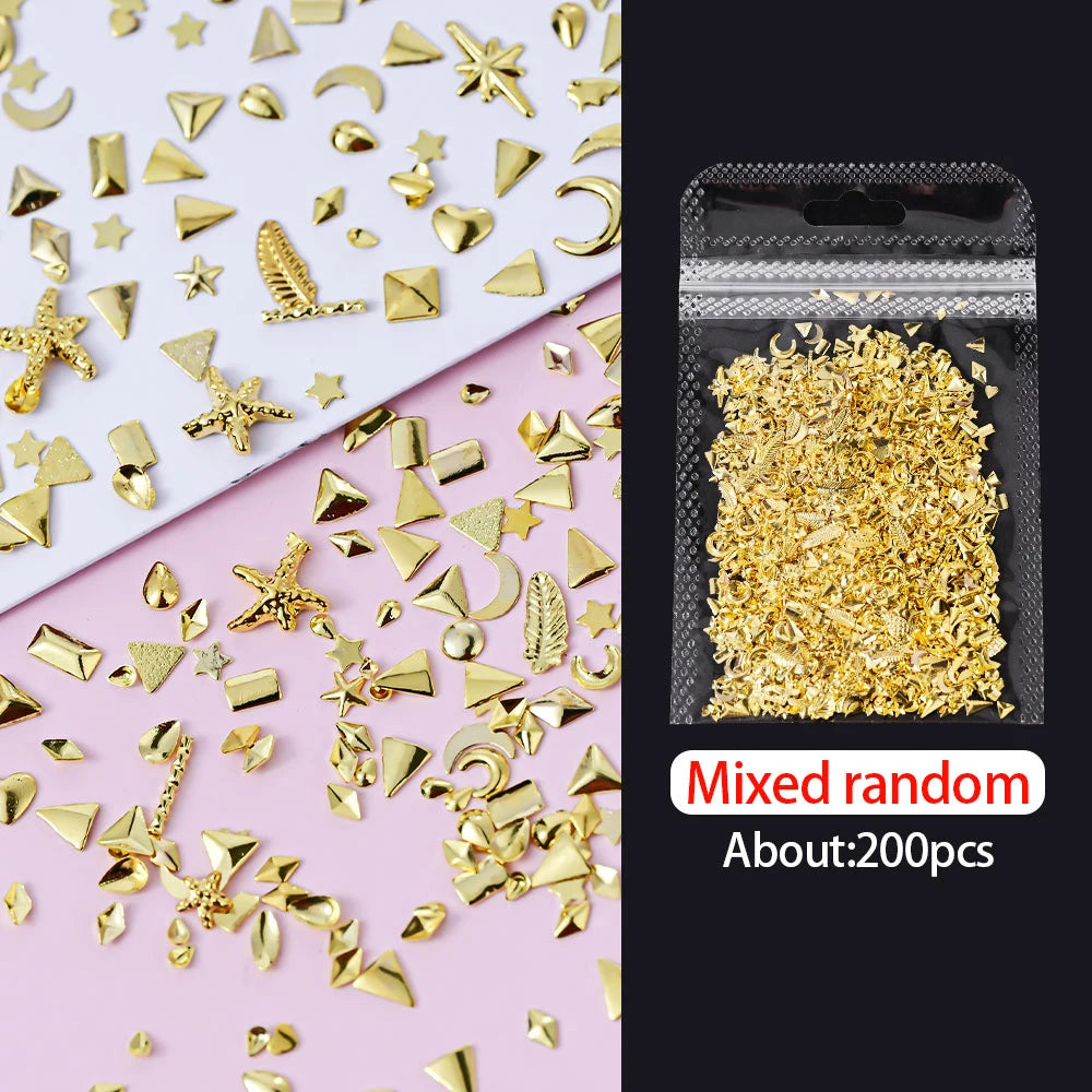 Ocean Starfish Shell Nail Charms