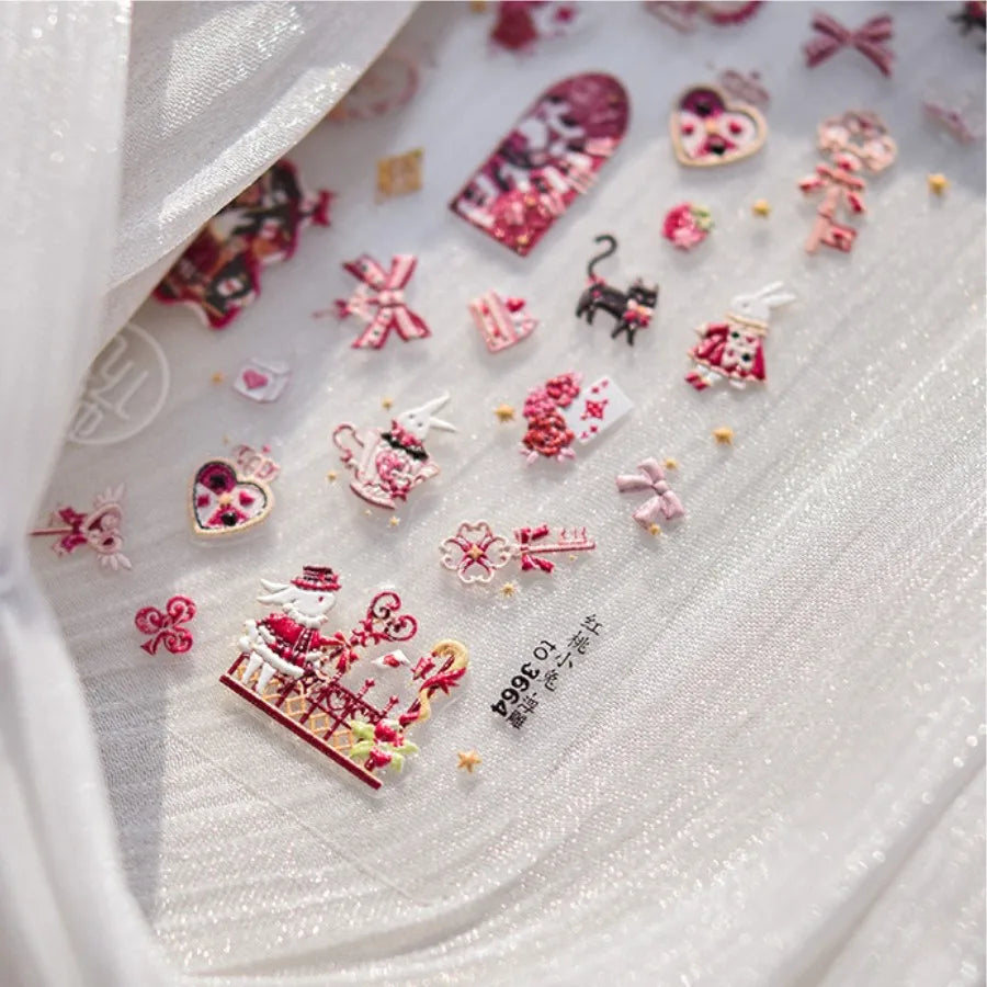 5D Nail Stickers Kawaii