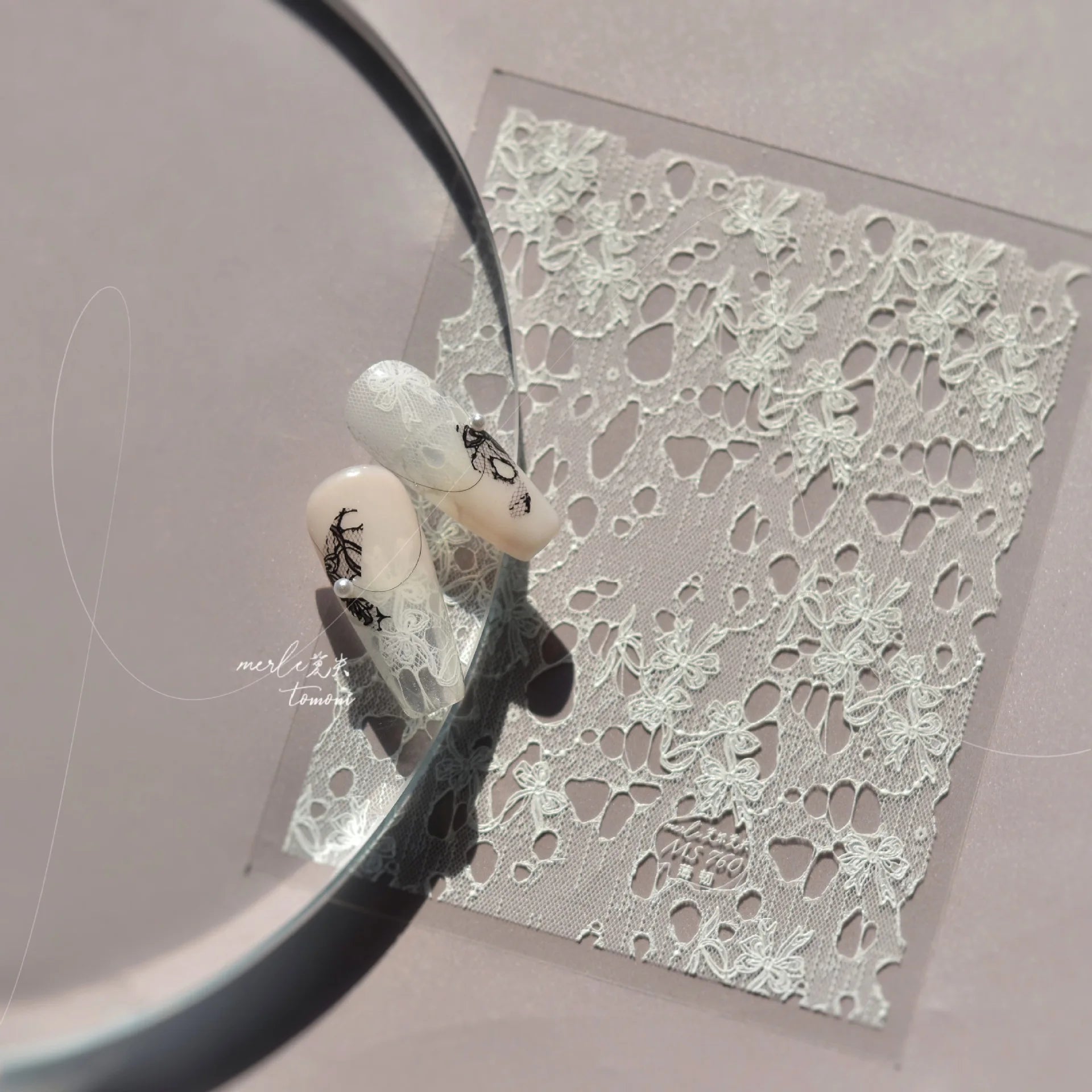 5D Nail Art Sticker Self Adhesive Decoration Manicure Decals